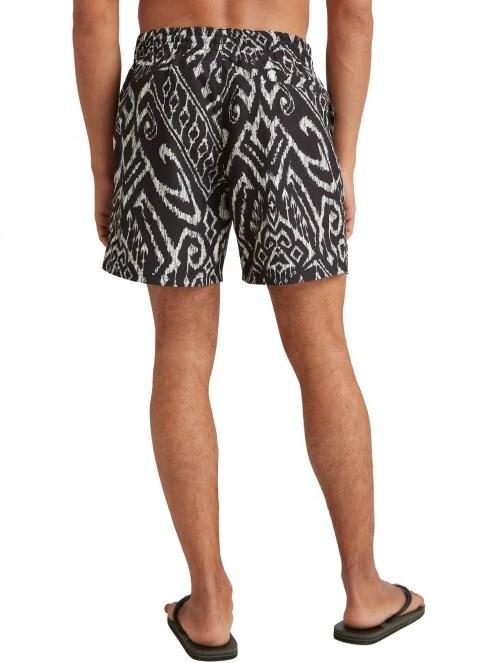 sorturi de baie pentru barbati pt. barbati O'Neill Cali Print 15'' Swim Shorts negru 3