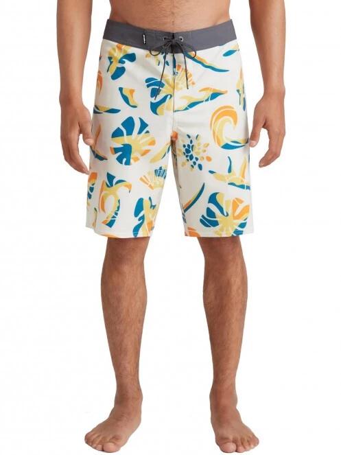 sorturi de baie pentru barbati pt. barbati O'Neill Mysto 20'' Boardshorts alb 2