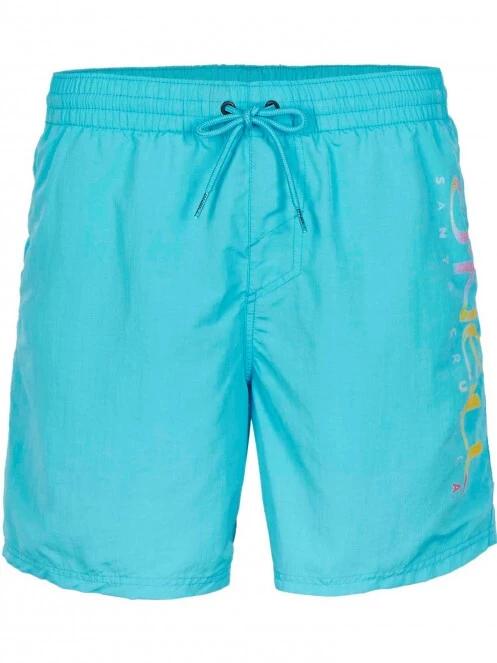 sorturi de baie pentru barbati pt. barbati O'Neill Cali Melted Print 16'' Swim Shorts albastru deschis 2