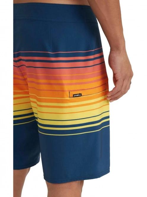boardshort pt. barbati O'Neill Hyperfreak Heat Stripe Line 19'' Boardshorts albastru inchis 6