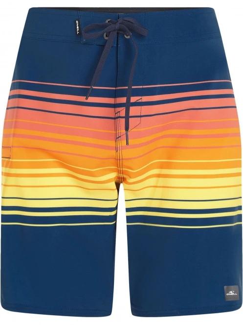 boardshort pt. barbati O'Neill Hyperfreak Heat Stripe Line 19'' Boardshorts albastru inchis 7