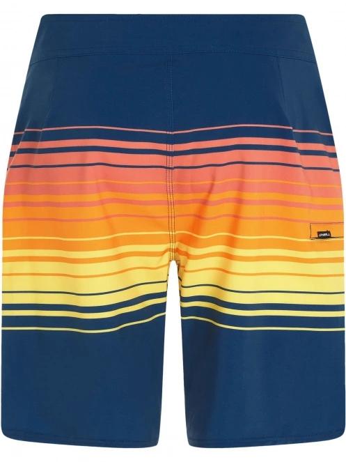 boardshort pt. barbati O'Neill Hyperfreak Heat Stripe Line 19'' Boardshorts albastru inchis 8