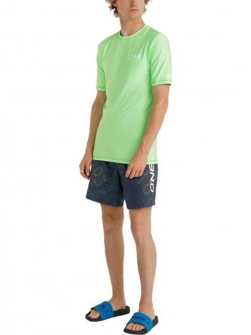 lycra cu maneci scurte pt. barbati O'Neill Essentials Cali S/Slv Skins verde 4