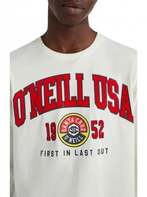 tricou cu maneci lungi pt. barbati O'Neill State L/Slv T-Shirt alb 4