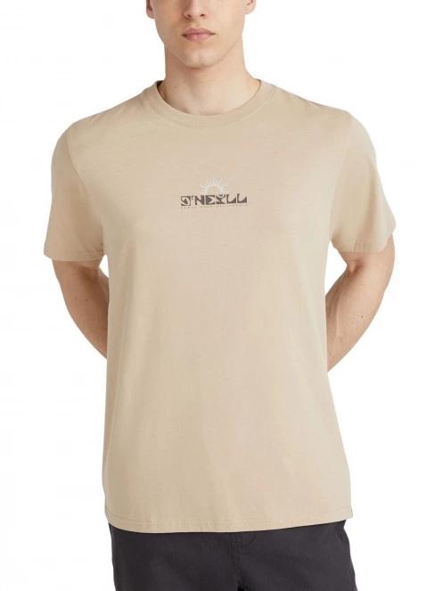 tricou cu maneci scurte pt. barbati O'Neill Aguazul T-Shirt nisip 2