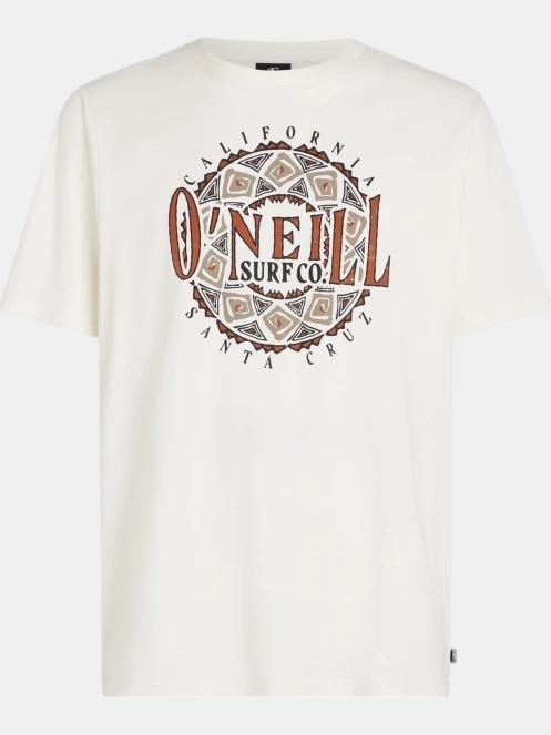 tricou cu maneci scurte pt. barbati O'Neill O'Neill TRVLR Series Ikat Graphic T-Shirt alb 6