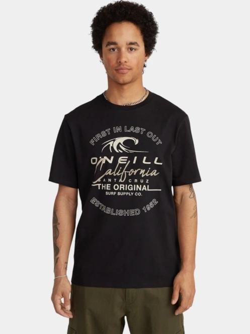 tricou cu maneci scurte pt. barbati O'Neill O'Neill TRVLR Series Cali Wave T-Shirt negru 2