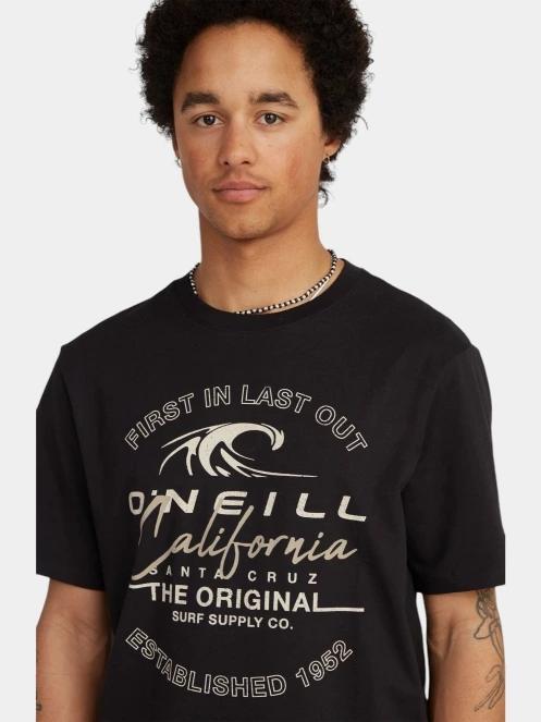 tricou cu maneci scurte pt. barbati O'Neill O'Neill TRVLR Series Cali Wave T-Shirt negru 4