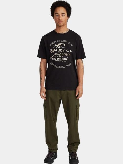 tricou cu maneci scurte pt. barbati O'Neill O'Neill TRVLR Series Cali Wave T-Shirt negru 5