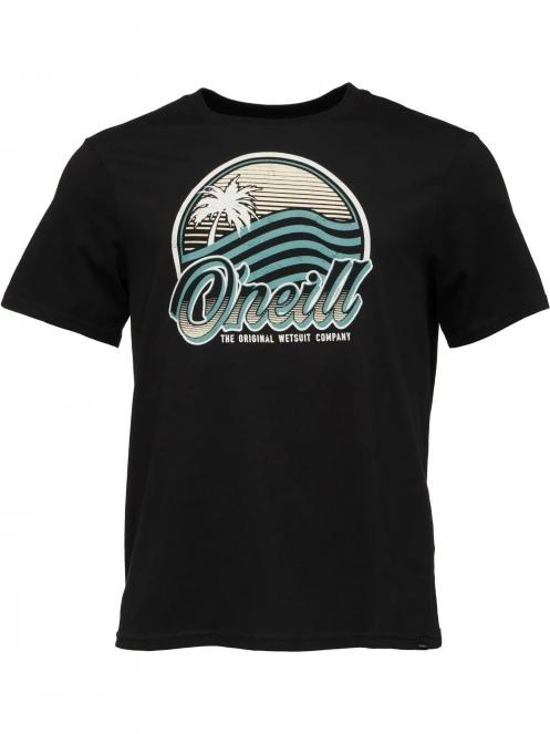 tricou cu maneci scurte pt. barbati O'Neill Wave T-shirt negru 2