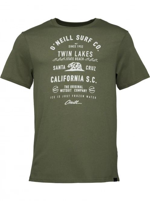 tricou cu maneci scurte pt. barbati O'Neill Muir T-shirt oliv 2