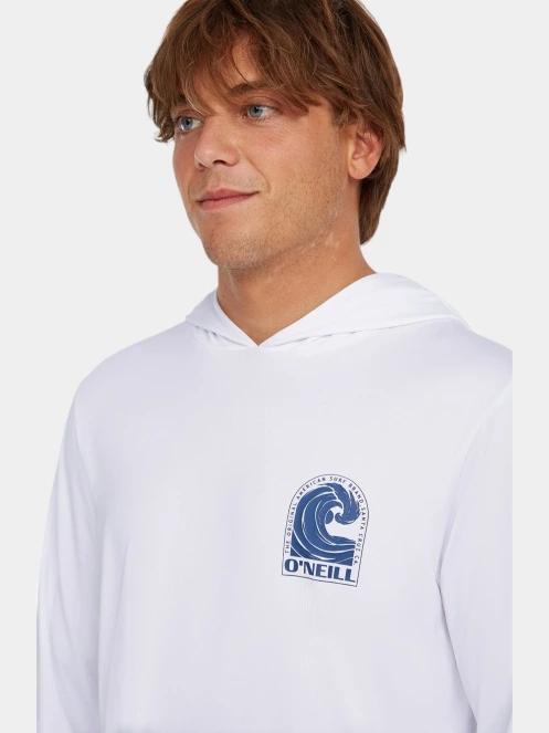 pulover cu gluga pt. barbati O'Neill O'Neill Upf Hoodie alb 6