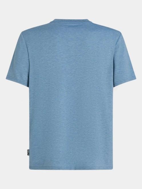 tricou cu maneci scurte pt. barbati O'Neill O'Riginals Hybrid Polygiene Graphic T-Shirt albastru 7