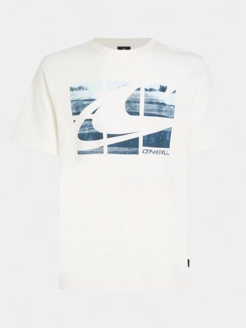 tricou cu maneci scurte pt. barbati O'Neill O'Neill Gradient T-Shirt alb 6