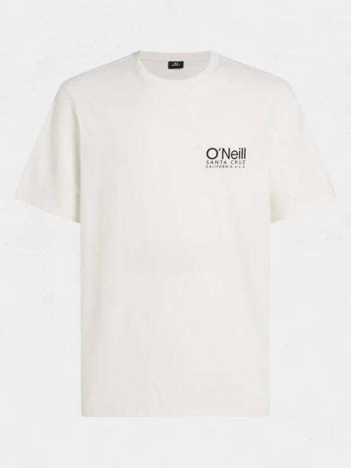 tricou cu maneci scurte pt. barbati O'Neill Original Cali Logo T-Shirt alb 6