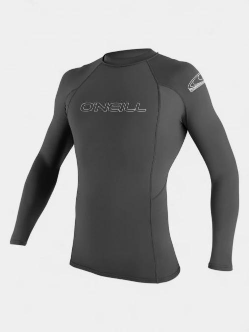 lycra cu maneci lungi pt. barbati O'Neill Basic Skins L/S Rash Guard gri 2
