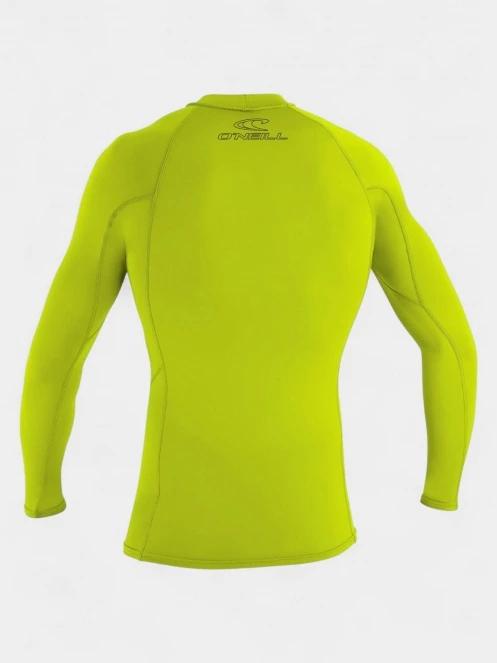lycra cu maneci lungi pt. barbati O'Neill Basic Skins L/S Rash Guard verde 3