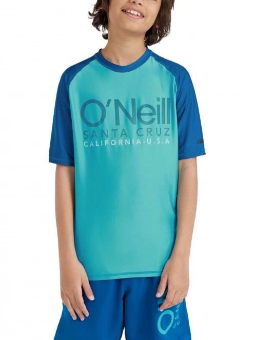lycra cu maneci scurte O'Neill Essentials Cali S/Slv Skins albastru deschis 2