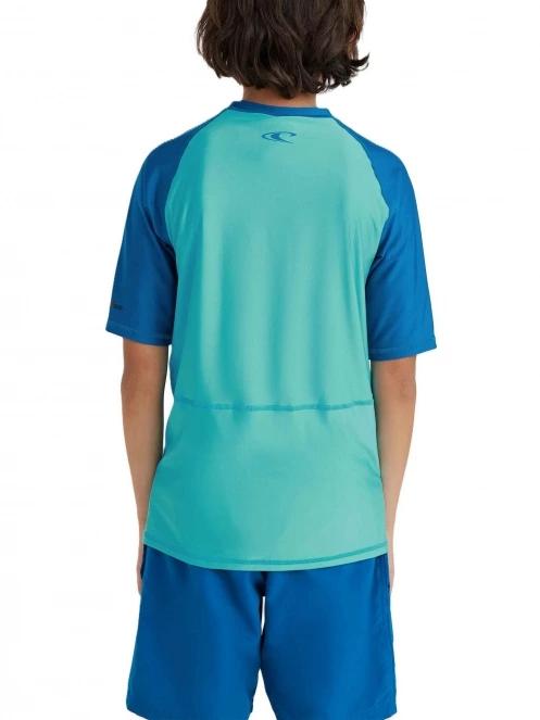 lycra cu maneci scurte O'Neill Essentials Cali S/Slv Skins albastru deschis 4