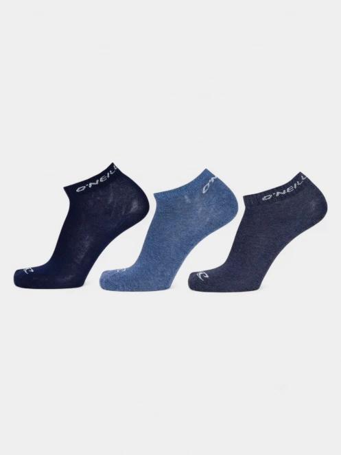 ciorapi O'Neill Quarter O'Neill 3-pack albastru inchis 2
