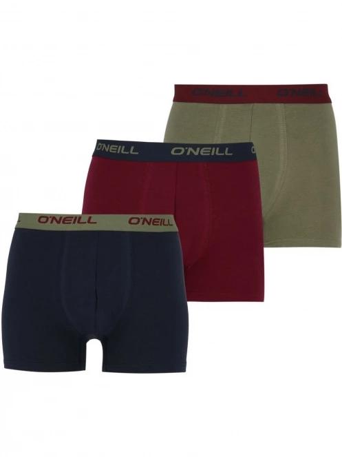 indispensabili pt. barbati O'Neill Men boxer O'Neill plain 3-pack verde 2