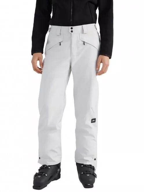 pantaloni de schi pt. barbati O'Neill Hammer Pants alb 2