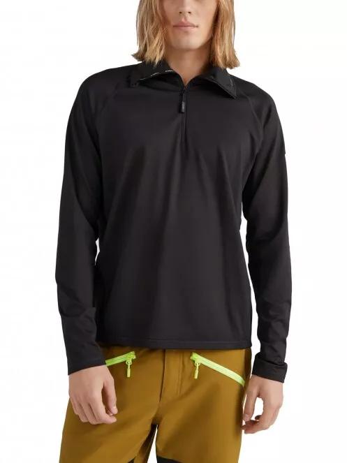 pulover polar pt. barbati O'Neill Clime Fleece negru 2