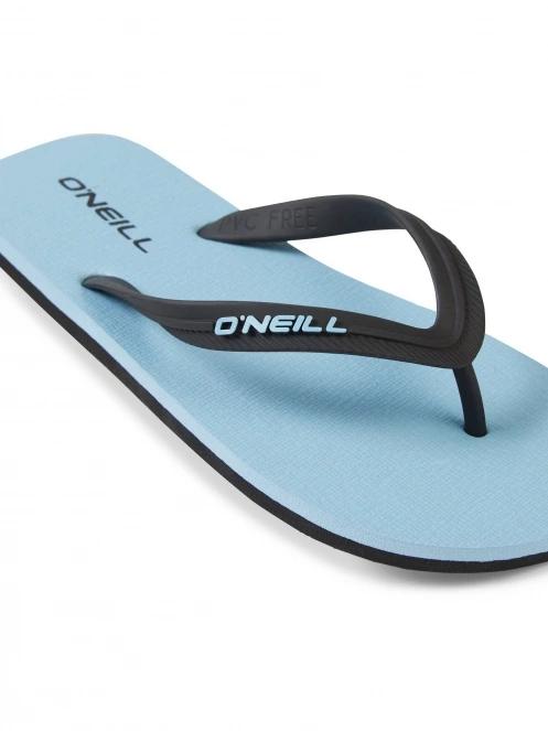 papuci flip flop pt. barbati O'Neill Profile Small Logo Sandals albastru deschis 4