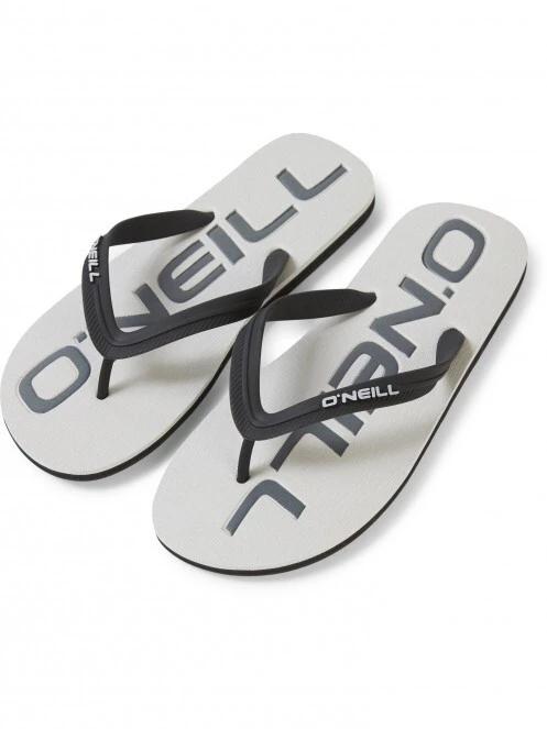 papuci pt. barbati O'Neill Profile Logo Sandals gri 3