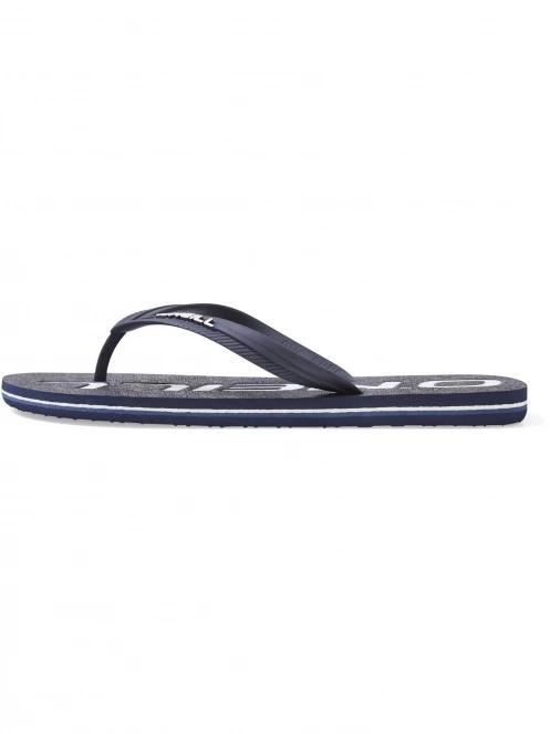 papuci flip flop pt. barbati O'Neill Profile Logo Sandals albastru inchis 3