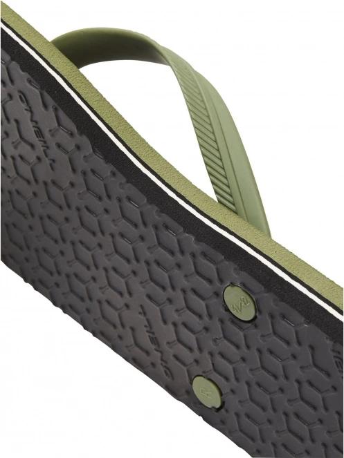 papuci flip flop pt. barbati O'Neill Profile Logo Sandals oliv 5