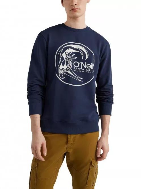 pulover pt. barbati O'Neill Circle Surfer Crew albastru inchis 2