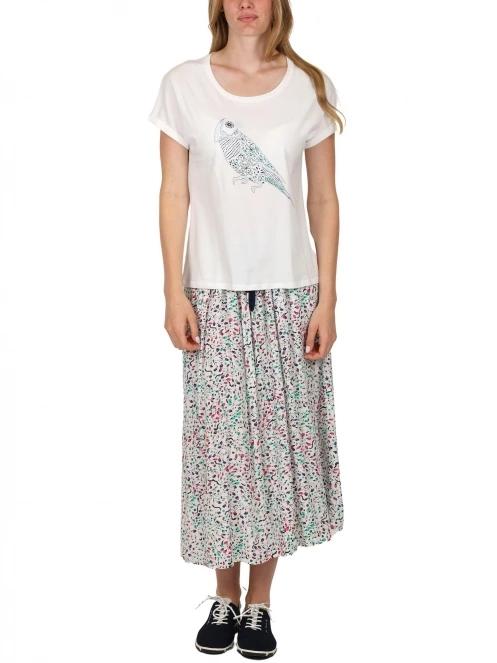 tricou cu maneci scurte pt. femei TBS Paulitee alb 5