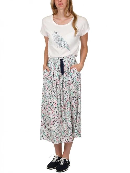 tricou cu maneci scurte pt. femei TBS Paulitee alb 6