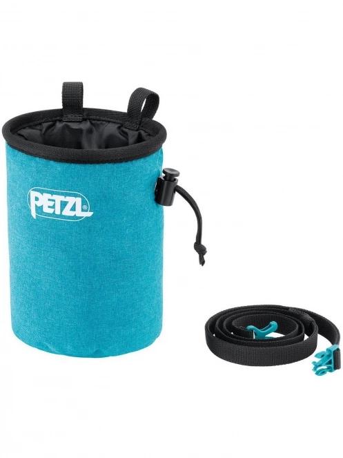 sac de magnezie Petzl BANDI albastru deschis 2