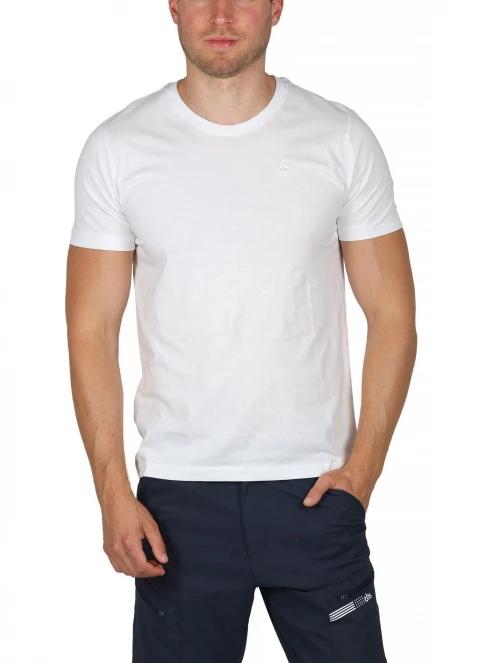 tricou cu maneci scurte pt. barbati TBS Pieretee alb 2