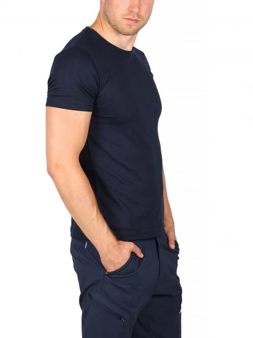 tricou cu maneci scurte pt. barbati TBS Pieretee albastru inchis 3