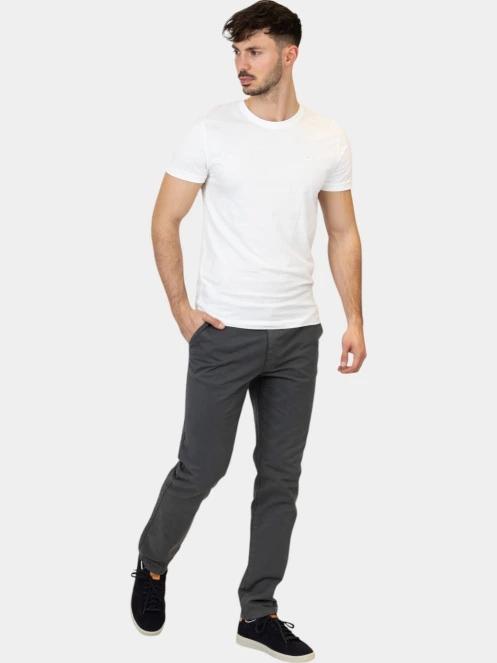 tricou cu maneci scurte pt. barbati TBS Pieretee alb 6