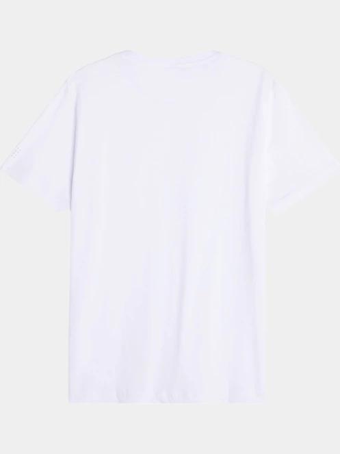 tricou cu maneci scurte pt. barbati TBS Pieretee alb 8
