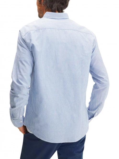 camasa cu maneci lungi pt. barbati TBS Rahanche albastru deschis 3