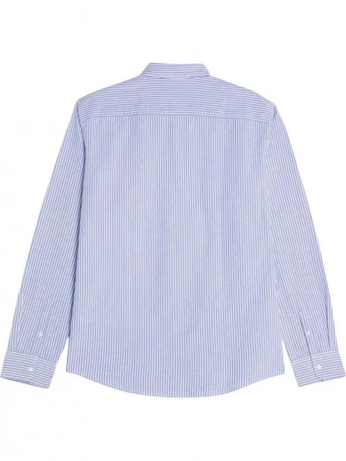 camasa cu maneci lungi pt. barbati TBS Rahanche albastru deschis 7