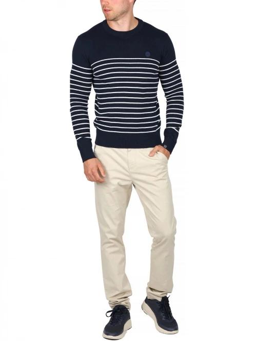 pulover pt. barbati TBS Richiron albastru inchis 5