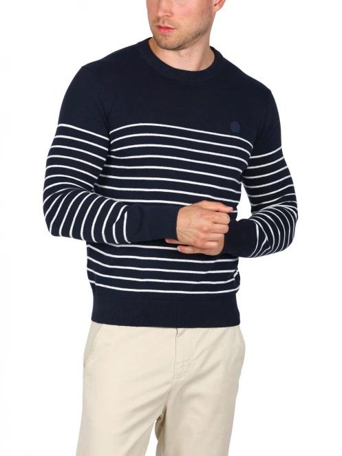pulover pt. barbati TBS Richiron albastru inchis 6