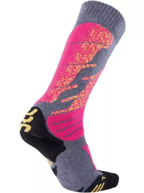 ciorapi de schi pt. femei UYN Lady Ski All Mountain Socks magenta 3