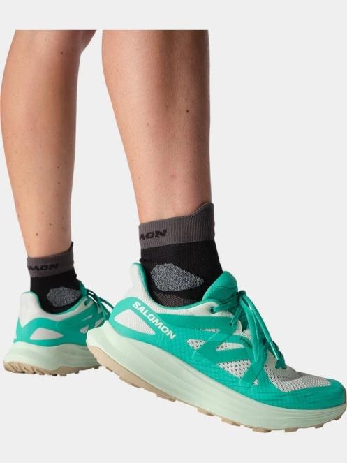 pantofi de cros pt. femei Salomon Ultra Flow albastru deschis 9