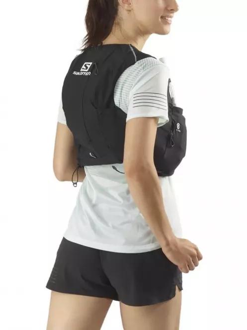 vesta pentru alergare pt. femei Salomon ADV SKIN 8 SET W negru 4