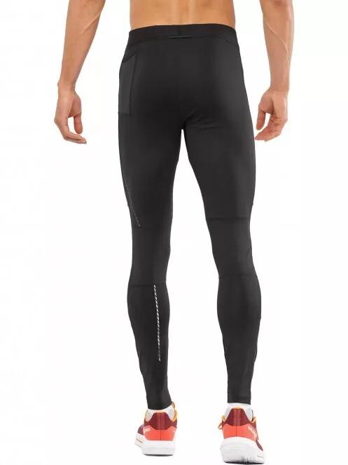 pantaloni de sport pt. barbati Salomon Cross Run Tight M negru 3