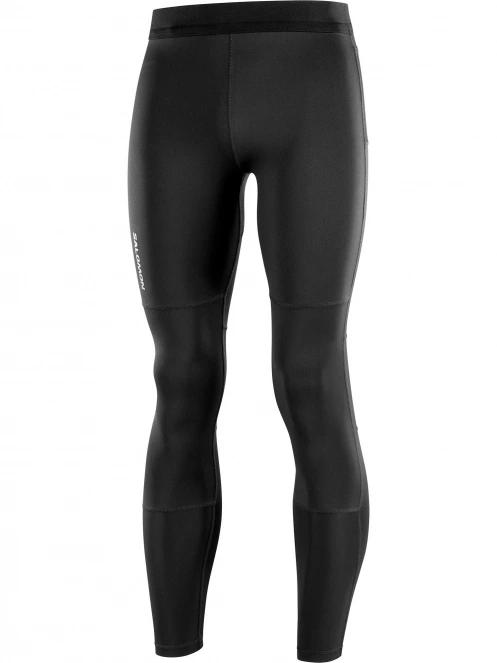 pantaloni de sport pt. barbati Salomon Cross Run Tight M negru 6