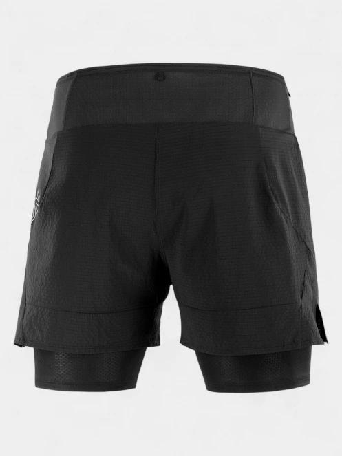 pantaloni scurti pentru sport pt. barbati Salomon Sense Aero 2In1 negru 3