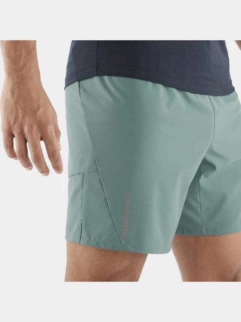pantaloni scurti pentru sport pt. barbati Salomon Cross 7'' Shorts No Lin M albastru 4
